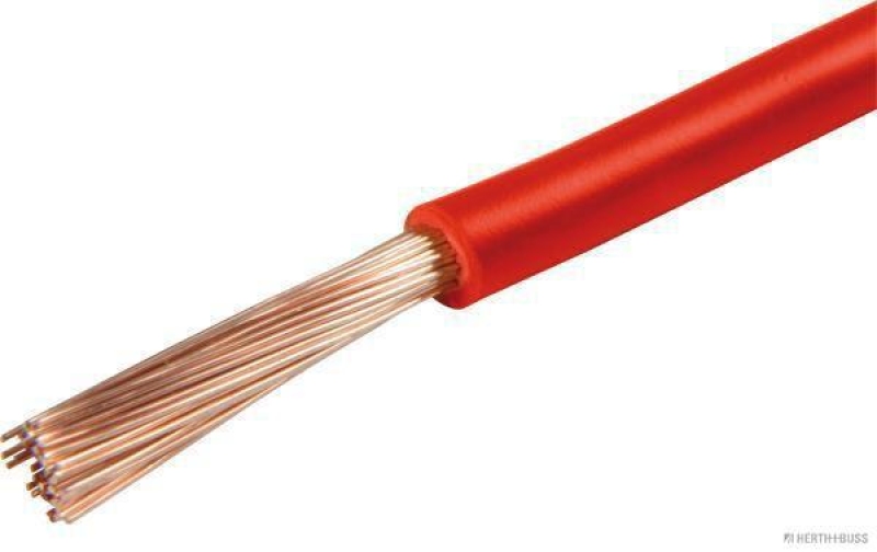 HERTH+BUSS 51275117005 Elektroleitung FLY 70,0 mm&sup2;, rot, PVC