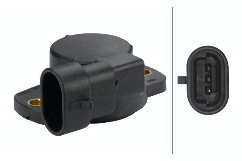 HELLA 6PX 008 476-451 Sensor, Drosselklappenstellung für RENAULT/DACIA/FIAT/...