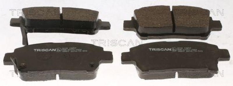 TRISCAN 8110 13057 Bremsbelag Vorne f&uuml;r Toyota Corolla