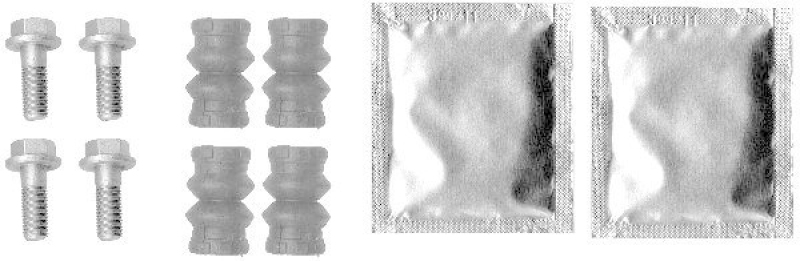 HELLA 8DZ 355 201-641 Zubeh&ouml;rsatz, Bremssattel f&uuml;r MB/VW/NISSAN/MITSU./...