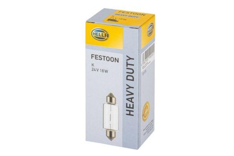 HELLA 8GM 002 091-241 Glühleuchte 24V K SV8,5-8