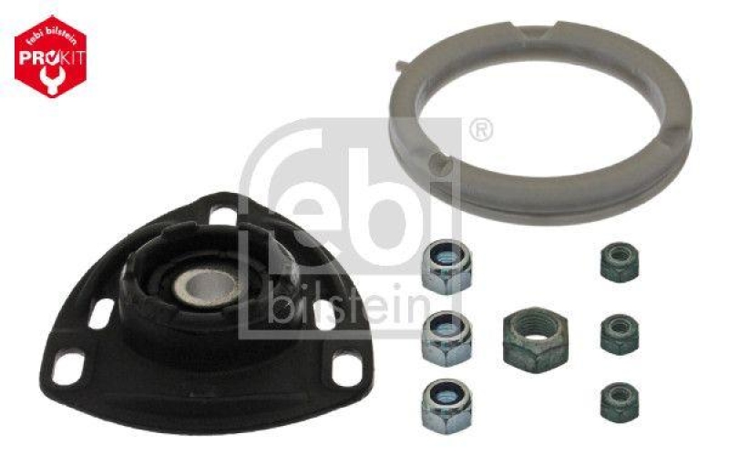 FEBI BILSTEIN 37874 Federbeinstützlagersatz mit Kugellager und Anbaumaterial für VW-Audi