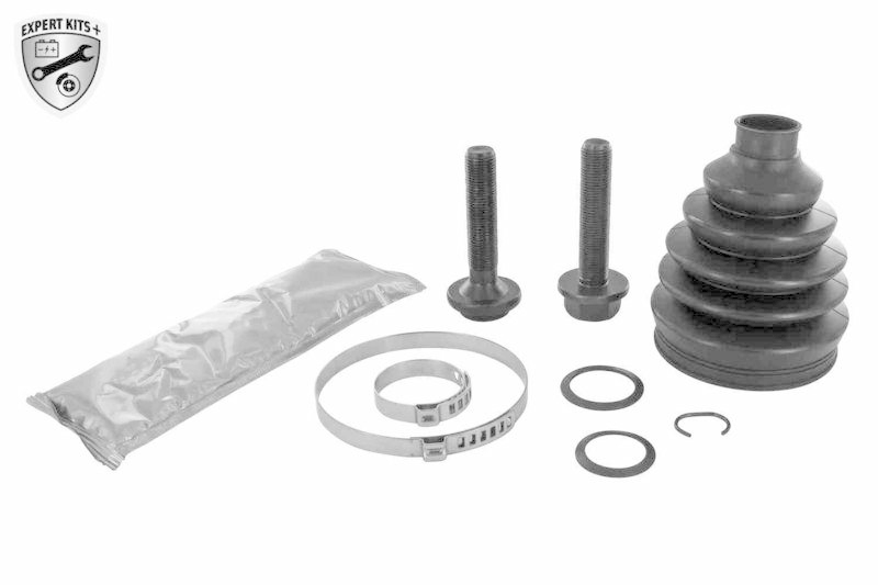 VAICO V10-6363 Faltenbalgsatz, Antriebswelle Vollsatz vorne, radseitig f&uuml;r VW