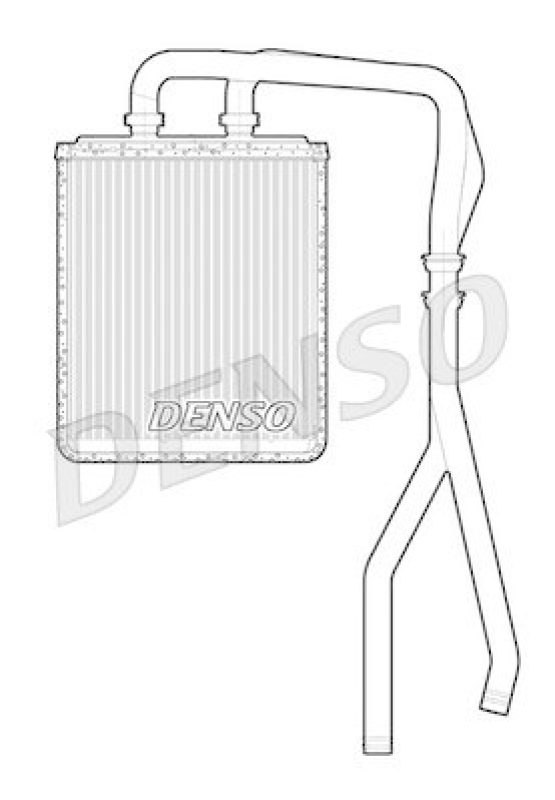 DENSO DRR12010 Wärmetauscher IVECO Daily S 2000 Rest-F1C (06-)