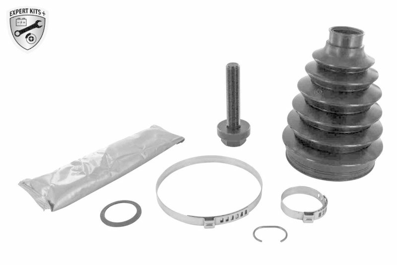 VAICO V10-6364 Faltenbalgsatz, Antriebswelle Vollsatz vorne, radseitig f&uuml;r VW