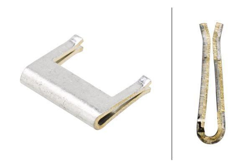 HELLA 9MK 741 492-001 Sicherungsb&uuml;gel Breite 15,8 mm