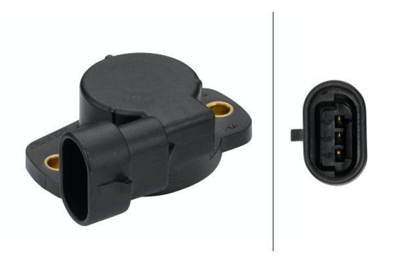 HELLA 6PX 008 476-531 Sensor, Drosselklappenstellung f&uuml;r FIAT/LANCIA