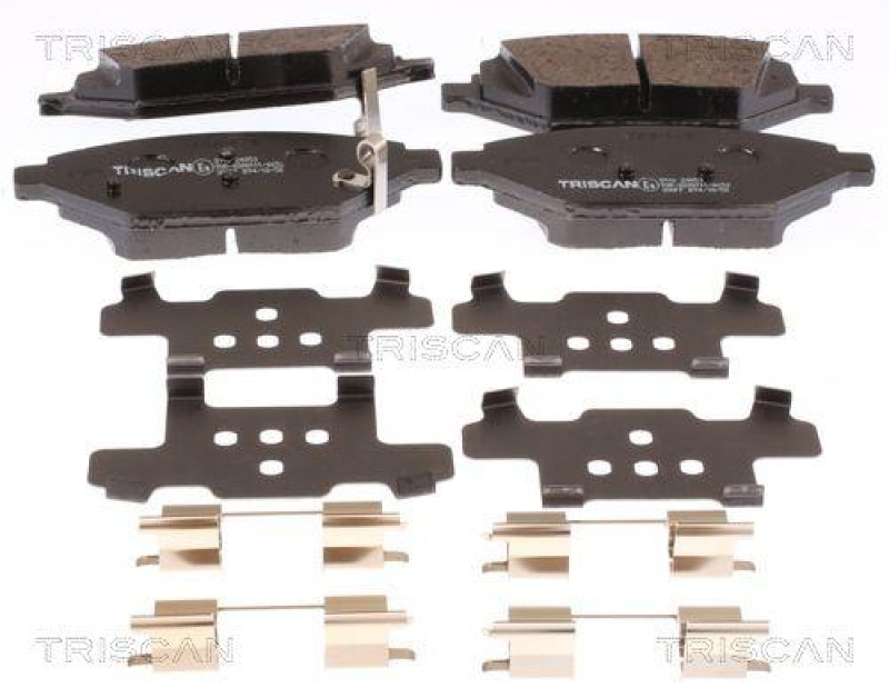 TRISCAN 8110 24053 Bremsbelag Vorne f&uuml;r Opel