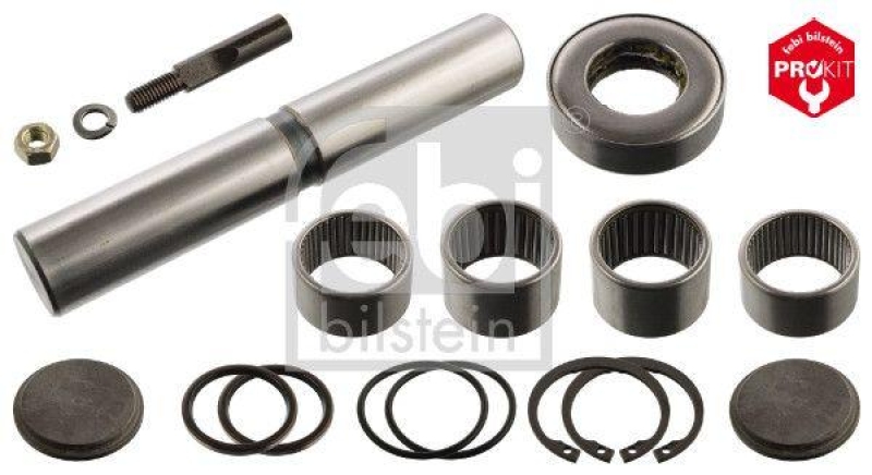 FEBI BILSTEIN 08803 Achsschenkelbolzensatz mit Drucklager, Einzelsatz für Mercedes-Benz