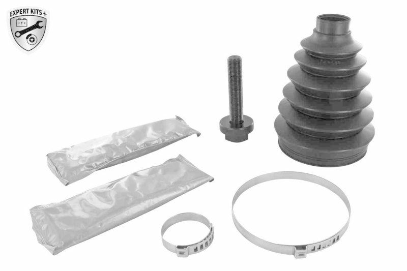 VAICO V10-6365 Faltenbalgsatz, Antriebswelle Vollsatz vorne, radseitig f&uuml;r VW