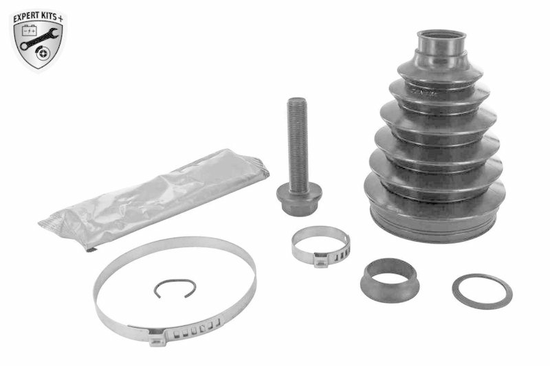 VAICO V10-6366 Faltenbalgsatz, Antriebswelle Vollsatz vorne, radseitig f&uuml;r VW