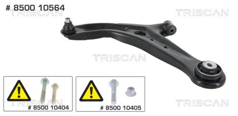 TRISCAN 8500 10564 Querlenker für Ford Fiesta Vi, Mazda 2