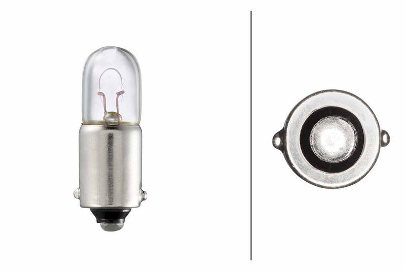 HELLA 8GP 002 067-121 Glühleuchte ECE-R 37-T4W-12V4W