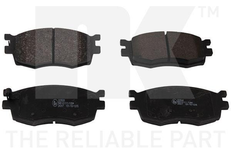 NK 223520 Bremsbelagsatz, Scheibenbremse f&uuml;r HYUNDAI, KIA