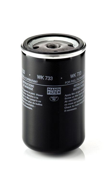 MANN-FILTER WK 733 Kraftstoffilter f&uuml;r Renault Truck-RVI