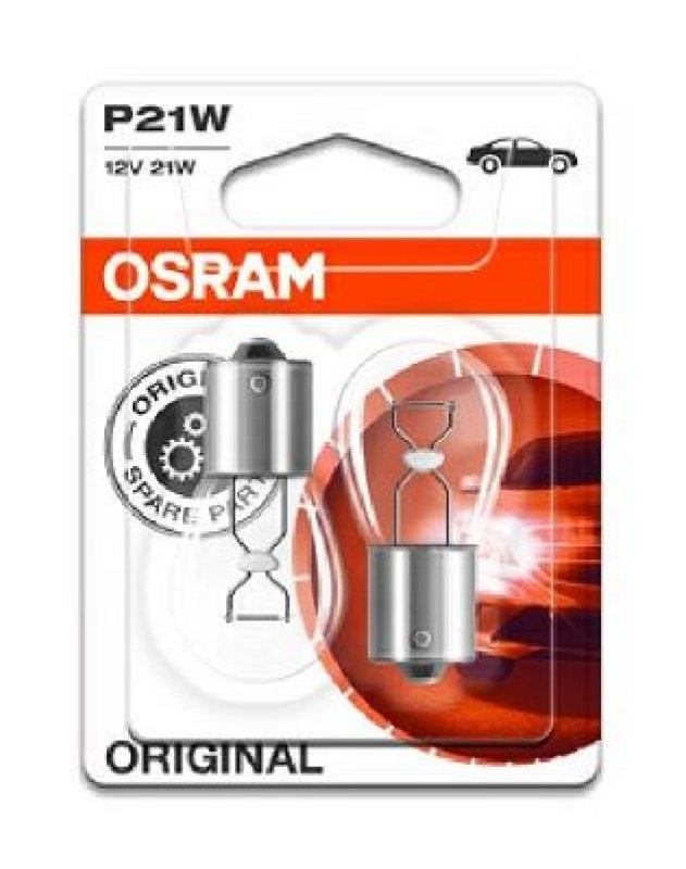 OSRAM 7506-02B Glühbirnen Blinkerlampe 12V 21W