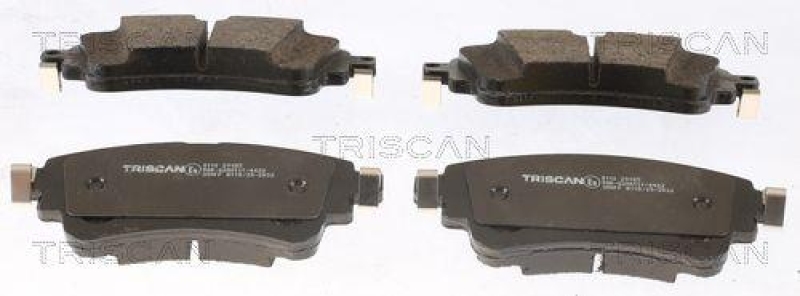 TRISCAN 8110 29185 Bremsbelag Hinten f&uuml;r Audi