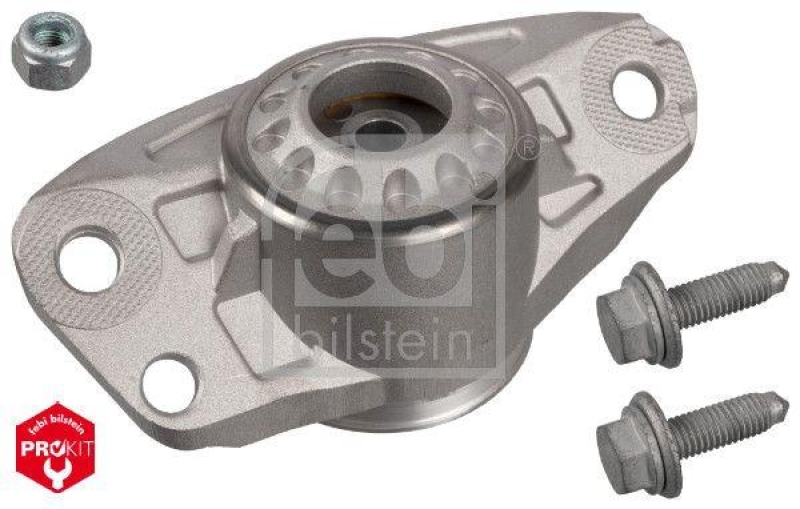 FEBI BILSTEIN 37893 Federbeinst&uuml;tzlagersatz ohne Kugellager, mit Anbaumaterial f&uuml;r VW-Audi