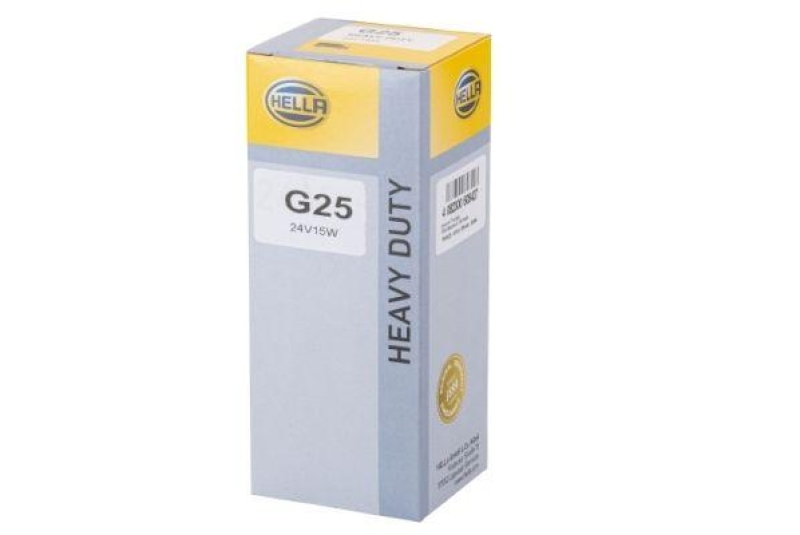 HELLA 8GA 002 072-291 Glühleuchte 24V R BA15s