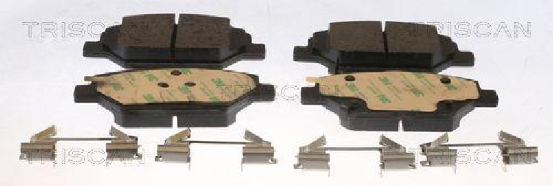 TRISCAN 8110 24060 Bremsbelag Vorne f&uuml;r Opel, Vauxhall
