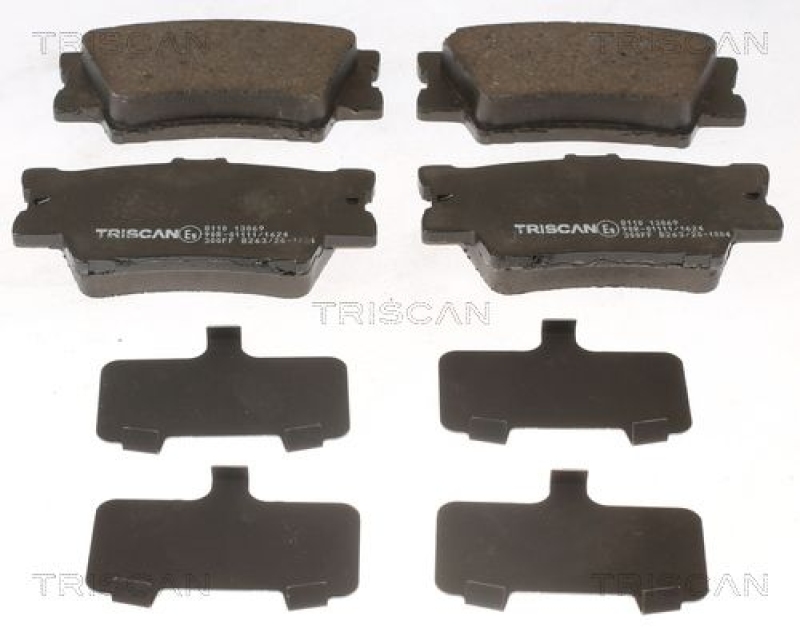 TRISCAN 8110 13069 Bremsbelag Hinten für Toyota Rav 4