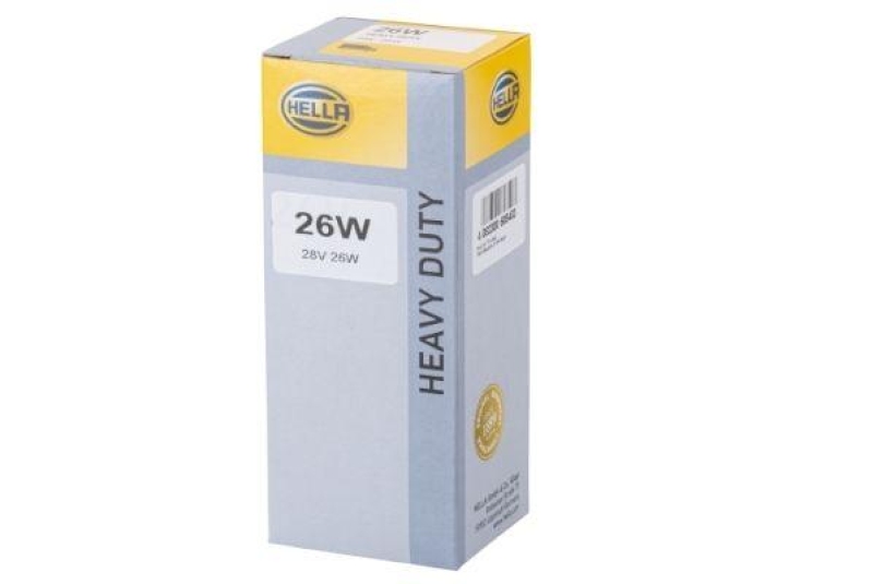 HELLA 8GA 002 072-321 Gl&uuml;hleuchte 28V R BA15s