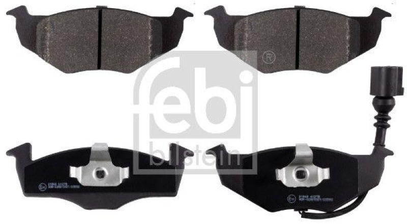 FEBI BILSTEIN 16482 Bremsbelagsatz f&uuml;r VW-Audi