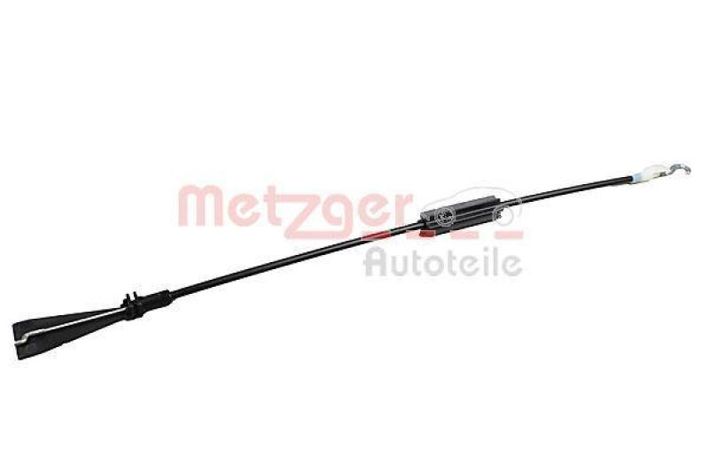 METZGER 3160002 Seilzug, T&uuml;rentriegelung f&uuml;r OPEL hinten links/rechts