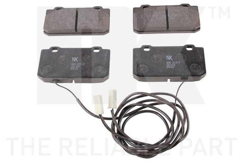 NK 221015 Bremsbelagsatz, Scheibenbremse f&uuml;r ALFA ROMEO