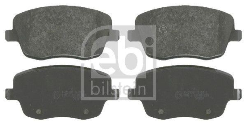 FEBI BILSTEIN 16484 Bremsbelagsatz f&uuml;r VW-Audi