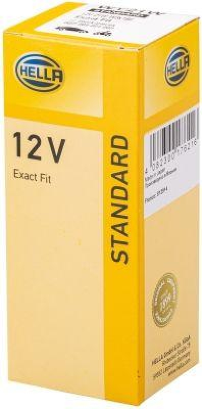 HELLA 8GP 009 021-002 Glühleuchte 12V WY21W W3x16d