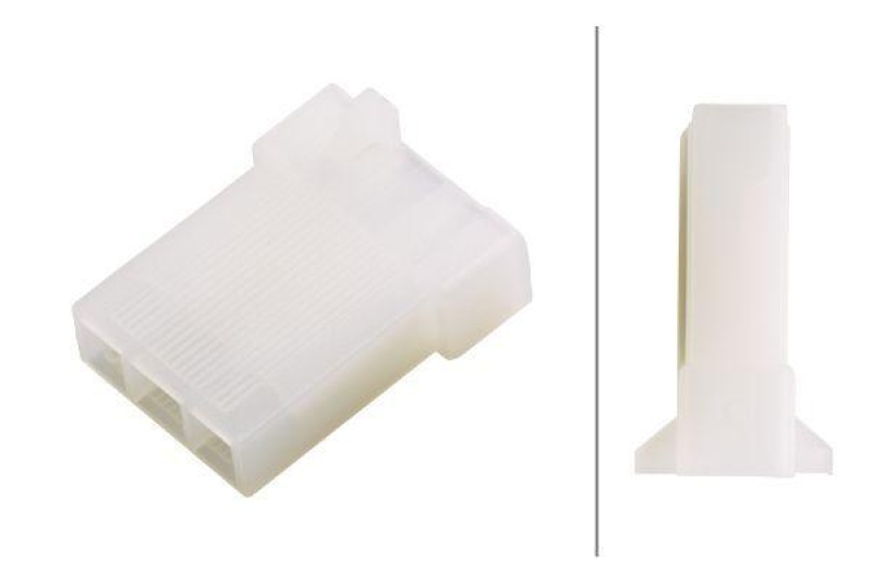 HELLA 8KW 744 854-003 Steckgeh&auml;use B 112 3 polig, -> 2,5 mm&sup2;