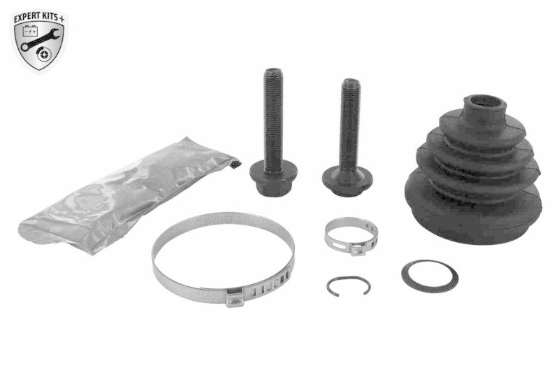 VAICO V10-6375 Faltenbalgsatz, Antriebswelle Vollsatz vorne, radseitig f&uuml;r VW