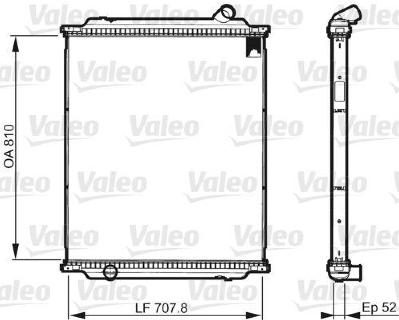 VALEO 733518 Motork&uuml;hler RENAULT TRUCKS PREMIUM