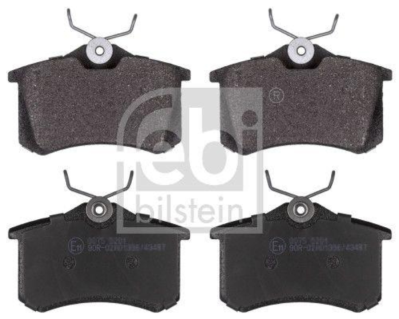 FEBI BILSTEIN 16488 Bremsbelagsatz für VW-Audi