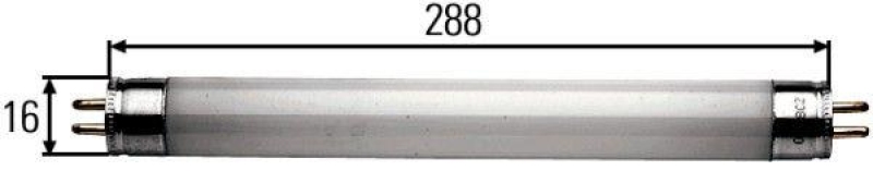 HELLA 8GS 002 296-111 LEUCHTSTOFFLAMPE TL 8W/33 STP