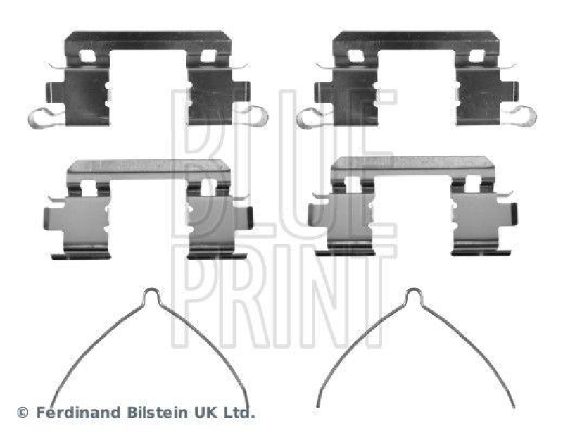 BLUE PRINT ADBP480016 Zubeh&ouml;rsatz f&uuml;r Bremsbelagsatz