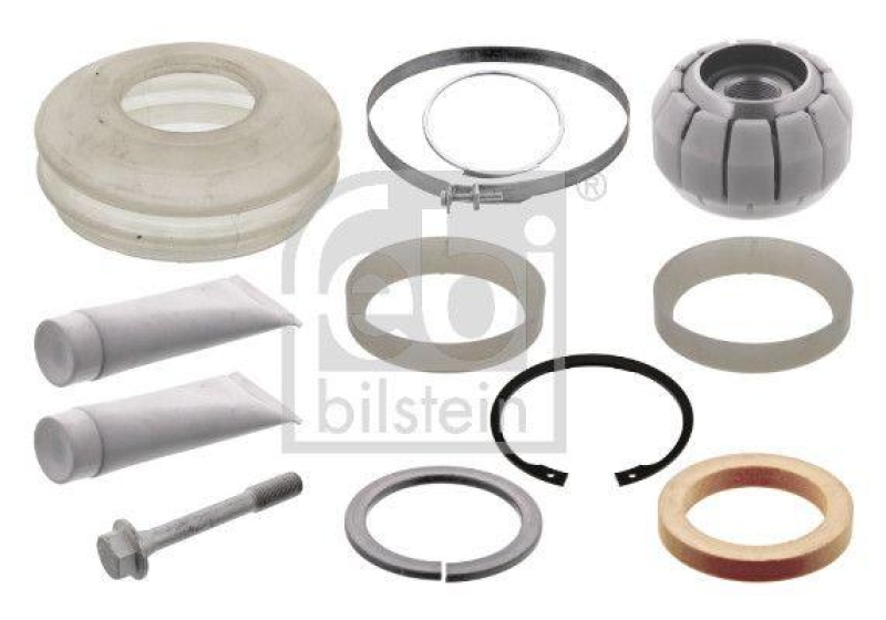 FEBI BILSTEIN 35089 Rep. Satz Dreieckslenker mit Distanzring und Sicherungsring für Mercedes-Benz