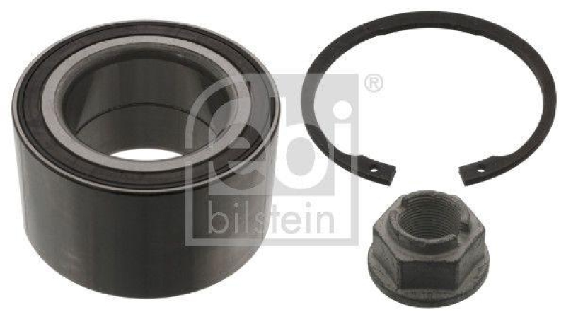 FEBI BILSTEIN 40682 Radlagersatz mit ABS-Impulsring, Achsmutter und Sicherungsring für Mercedes-Benz