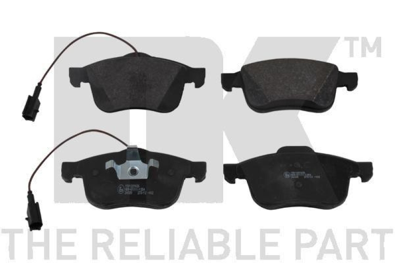 NK 221026 Bremsbelagsatz, Scheibenbremse f&uuml;r ALFA ROMEO