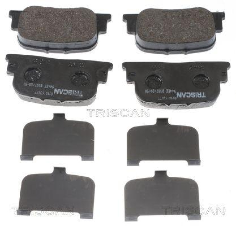 TRISCAN 8110 13077 Bremsbelag Hinten f&uuml;r Toyota Camry