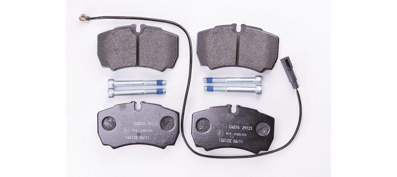 HELLA 8DB 355 005-421 Bremsbelagsatz, Scheibenbremsbelag f&uuml;r FORD