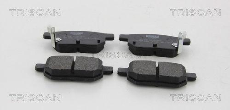 TRISCAN 8110 13078 Bremsbelag Hinten f&uuml;r Toyota Auris, Yaris