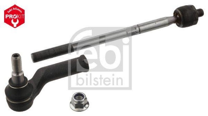 FEBI BILSTEIN 37761 Spurstange mit Endst&uuml;ck und Sicherungsmutter f&uuml;r Ford