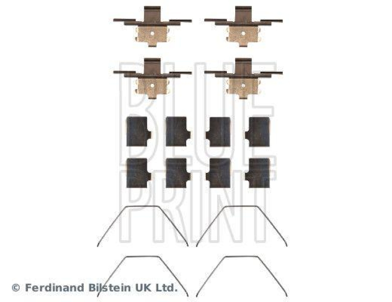 BLUE PRINT ADBP480021 Zubeh&ouml;rsatz f&uuml;r Bremsbelagsatz