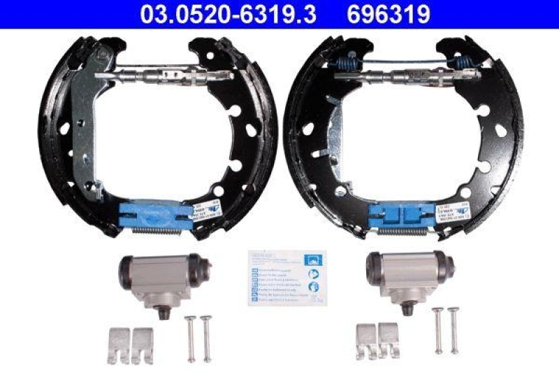 ATE 03.0520-6319.3 Topkit f&uuml;r FORD FIESTA PUMA STREET KA (03-06)