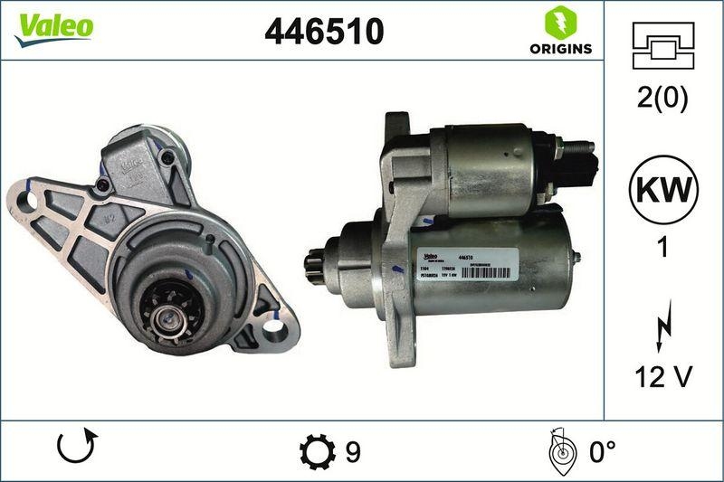VALEO 446510 Starter Neu - ORIGINS