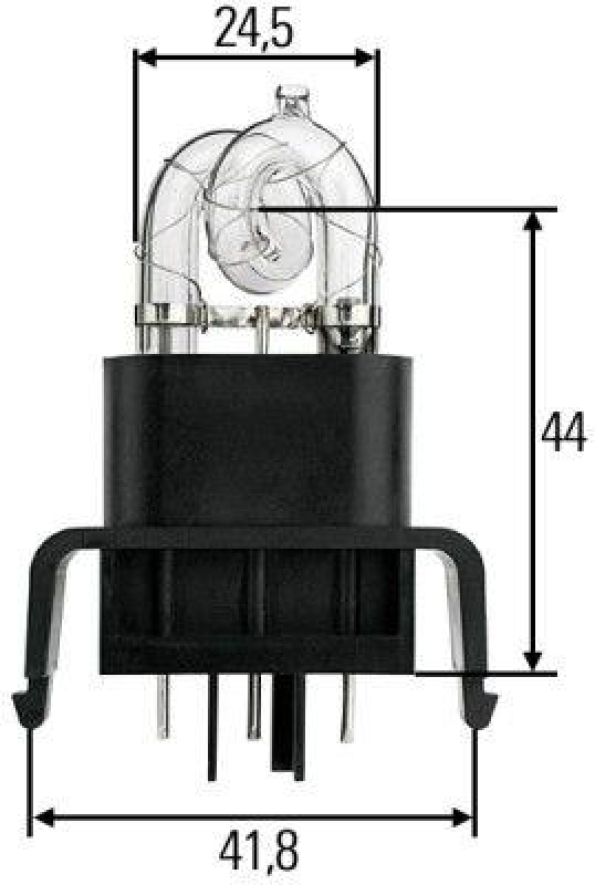 HELLA 8GS 863 261-001 Glühlampe STANDARD