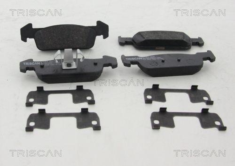 TRISCAN 8110 25045 Bremsbelag Vorne f&uuml;r Dacia, Renault