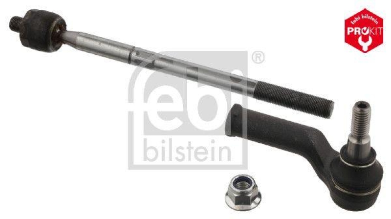 FEBI BILSTEIN 37762 Spurstange mit Endst&uuml;ck und Sicherungsmutter f&uuml;r Ford